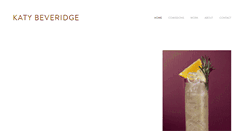 Desktop Screenshot of katybeveridge.com