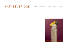 Tablet Screenshot of katybeveridge.com